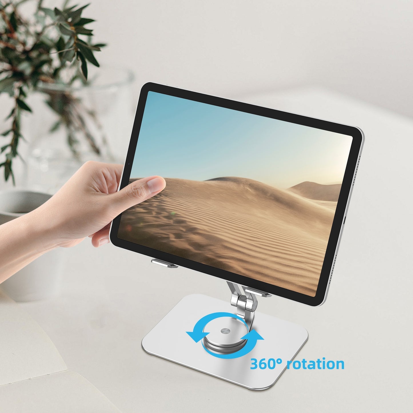 Metal 360° Rotation Flexible Tablet Stand